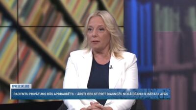 Zane Driņķe par diagnožu norādīšanu slimības lapās: Tā ir sensitīva informācija