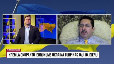 05.03.2022 Jaunākais par karu Ukrainā ar NBS rezerves pulkvedi Igoru Rajevu 2. daļa