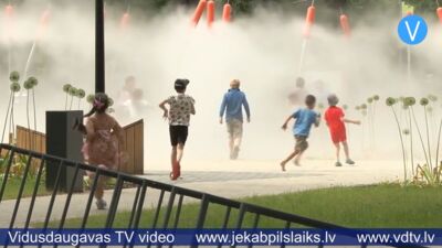 Krustpils parks piedzīvojis pirmos pārbaudījumus