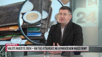 Vjačeslavs Dombrovskis vērtē 2024. gada valsts budžetu