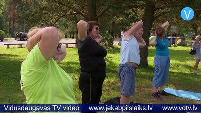 Jūlijā Jēkabpils novadā gaidāmi dažādi bezmaksas koptreniņi