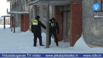 Jēkabpilī cenšas mazināt aukstuma radītās sekas