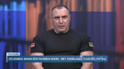 Riekstiņš: Neviens Ukrainā, ko esmu saticis, nav gatavs mieram pēc Putina nosacījumiem