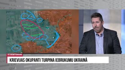 Rajevs: Ukraiņiem zaudēt Avdijivku ir ārkārtīgi slikts scenārijs