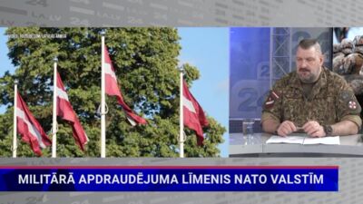 Jānis Slaidiņš par militārā apdraudējuma līmeni NATO valstīm