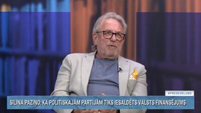 Šmidre: Es vispār nesaprotu, kāpēc no valsts budžeta būtu jāapmaksā partiju finansējums