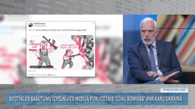 Guntars Līcis vērtē sabiedriskajā medijā publicēto "Cūku komiksu" par karu Ukrainā