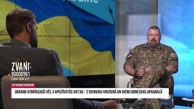 Slaidiņš: Baltkrievu spēki nav gatavi nekādām uzbrukuma darbībām Ukrainai