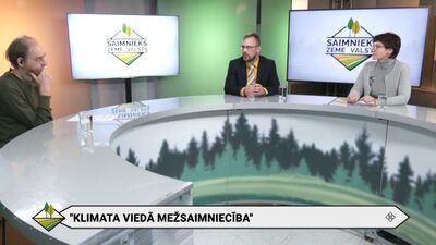 Āris Jansons par klimata pārmaiņu ietekmi uz mežiem Latvijā