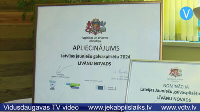 Līvānu novads – Jauniešu galvaspilsēta 2024