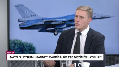 Dombrava: Uzskatu, ka pēc "Zapad" mācību noslēguma nav jāver vaļā gaisa telpa