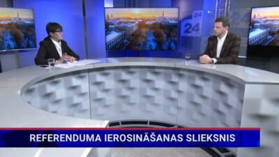 Ikstens: Mums nav tradīcijas jautājumus risināt referenduma ceļā, bet nekas netraucē to iesākt