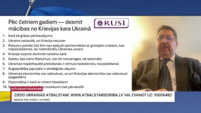 14.02.2026 Par karu Ukrainā ar Igoru Rajevu 2. daļa