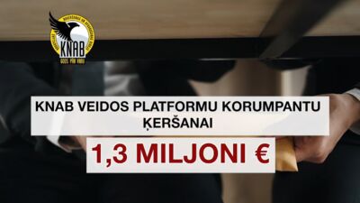 STOPkadri: Par 1,3 miljoniem KNAB veidos platformu korumpantu ķeršanai