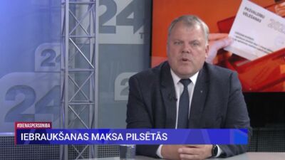 Kaminskis komentē potenciālo  iebraukšanas maksas celšanu Jūrmalā