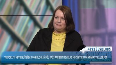 Olga Valciņa par onkoloģiju: Tas nav jāslēpj un par to ir jārunā