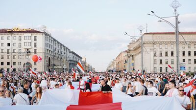 Līdaka: Protesti Baltkrievijā ir cilvēciska cīņa par taisnību