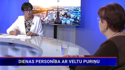 31.08.2022 Dienas personība ar Veltu Puriņu