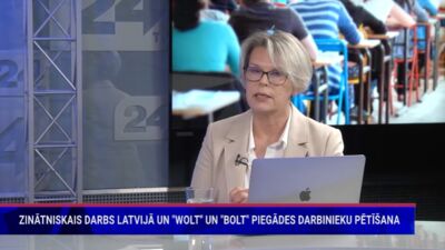 "Wolt" un "Bolt" piegādes darbinieku pētīšana