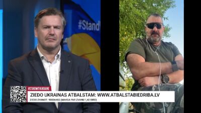 Jānis Slaidiņš ziņo no Ukrainas: Bija iespēja parunāt ar HUR ģenerāļa vietnieku Skibicki
