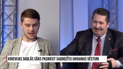 Makrons sola nepieļaut Krievijas uzvaru Ukrainā - komentē Igors Rajevs