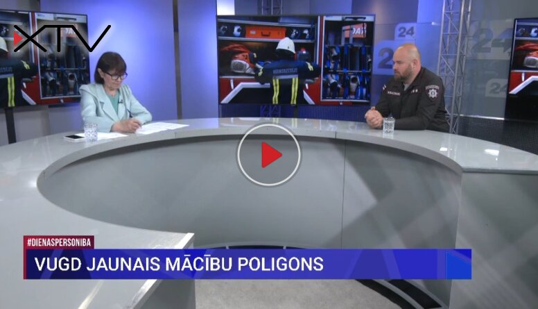 Vugd Rtanspots VUGD jaunais mācību poligons - Dienas personība - RigaTV24 - XTV